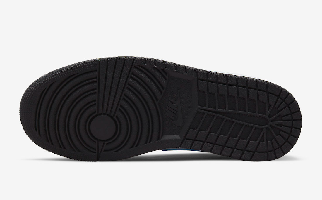 Jordan 1 Low Black University Blue White