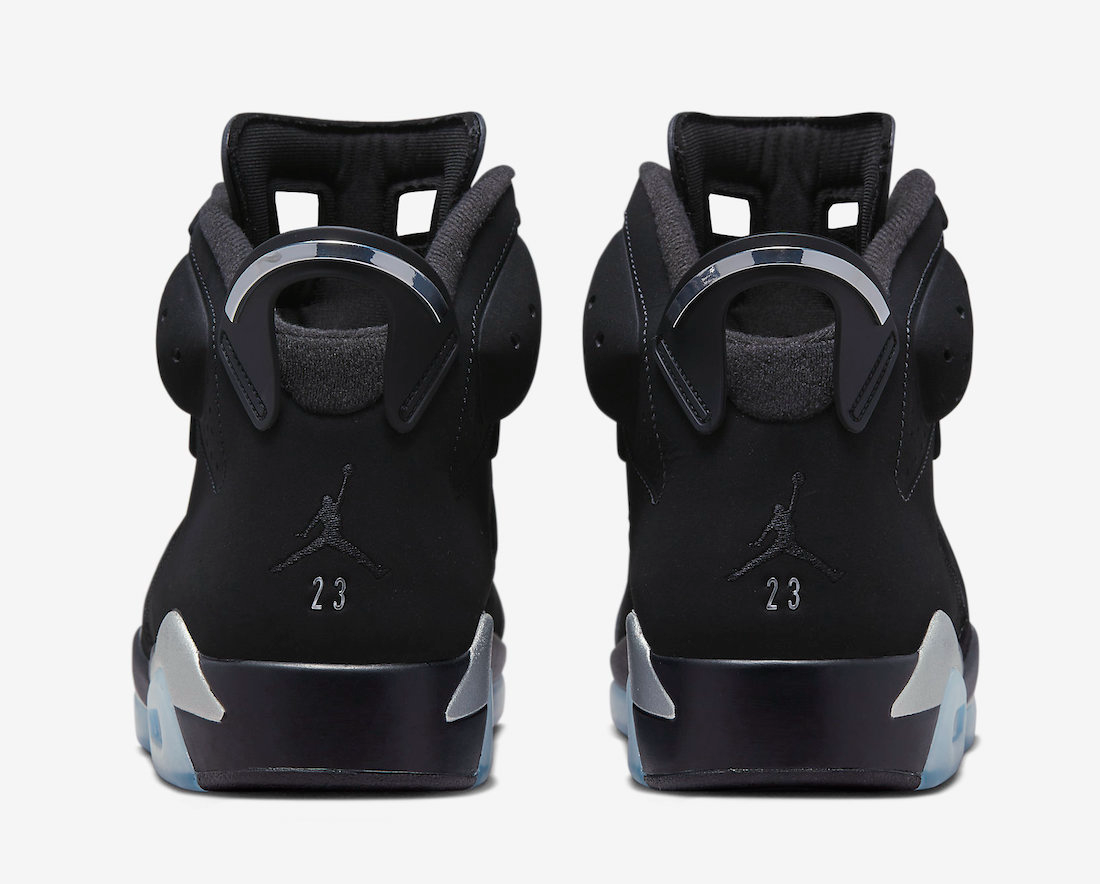 Jordan 6 Retro Chrome Metallic Silver