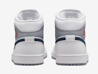 Jordan 1 Mid Paris White